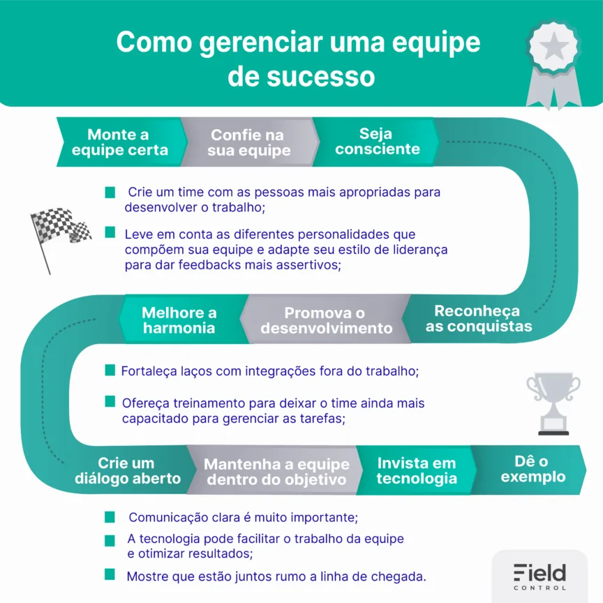 liderança e gestão de equipes
