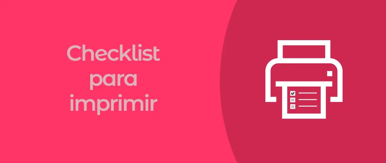 Checklist para imprimir: modelo pronto para empresas